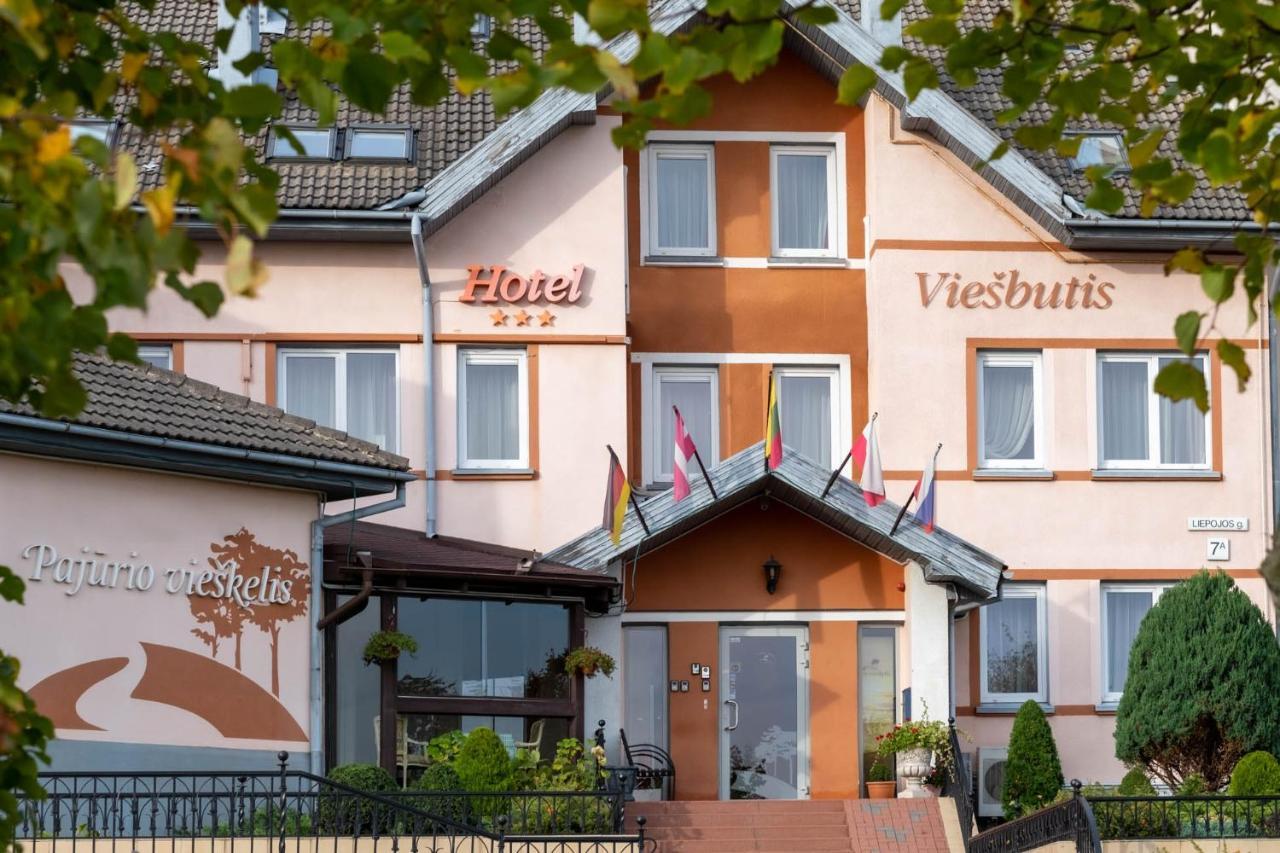 Hotel Pajurio Vieskelis クライペダ エクステリア 写真